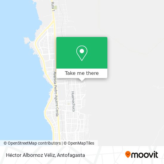 Héctor Albornoz Véliz map