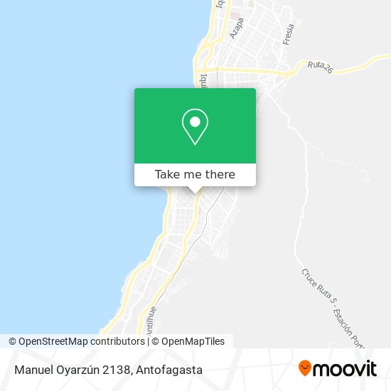 Manuel Oyarzún 2138 map
