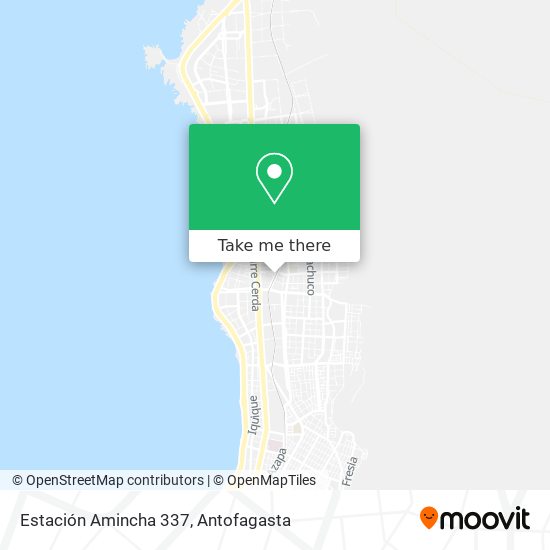 Mapa de Estación Amincha 337