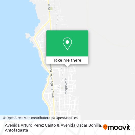Mapa de Avenida Arturo Pérez Canto & Avenida Óscar Bonilla