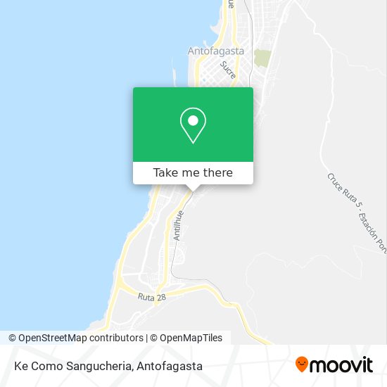 Mapa de Ke Como Sangucheria