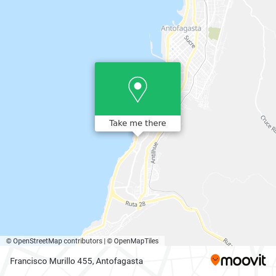 Francisco Murillo 455 map