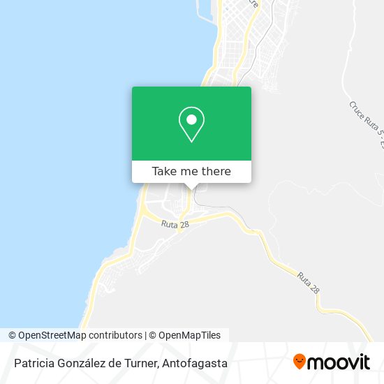 Mapa de Patricia González de Turner