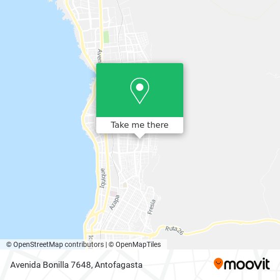 Avenida Bonilla 7648 map