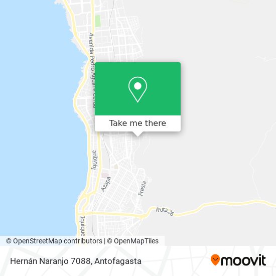 Hernán Naranjo 7088 map