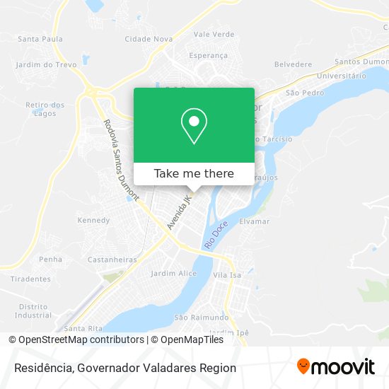 Residência map
