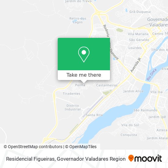 Residencial Figueiras map