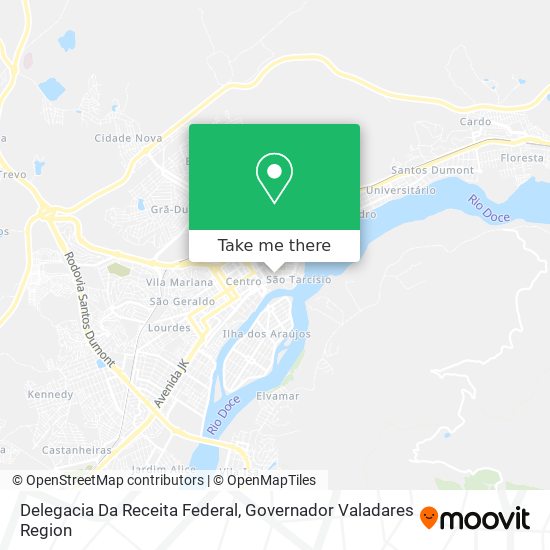 Delegacia Da Receita Federal map