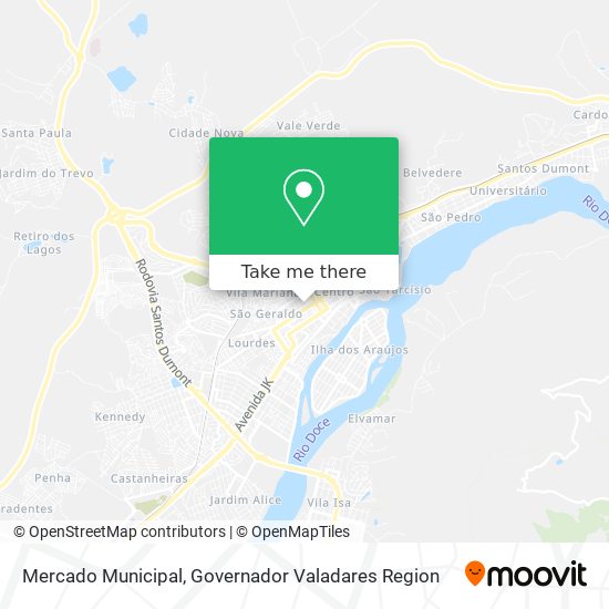 Mercado Municipal map