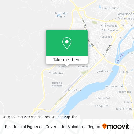 Residencial Figueiras map