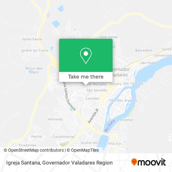 Igreja Santana map