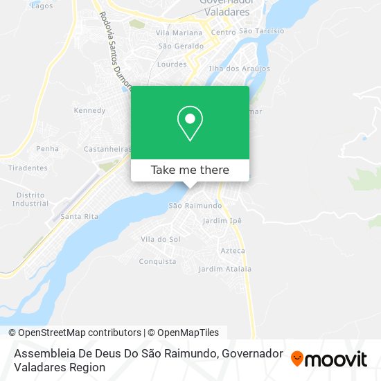 Assembleia De Deus Do São Raimundo map