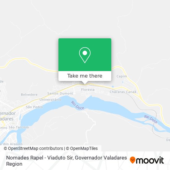 Nomades Rapel - Viaduto Sir map