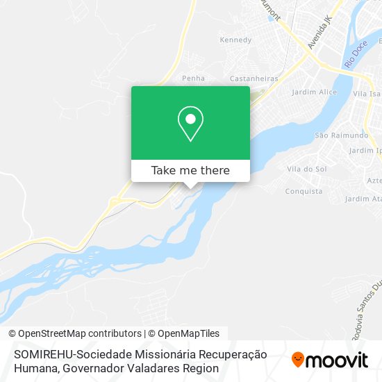 SOMIREHU-Sociedade Missionária Recuperação Humana map