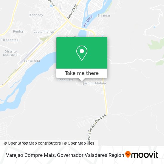 Varejao Compre Mais map