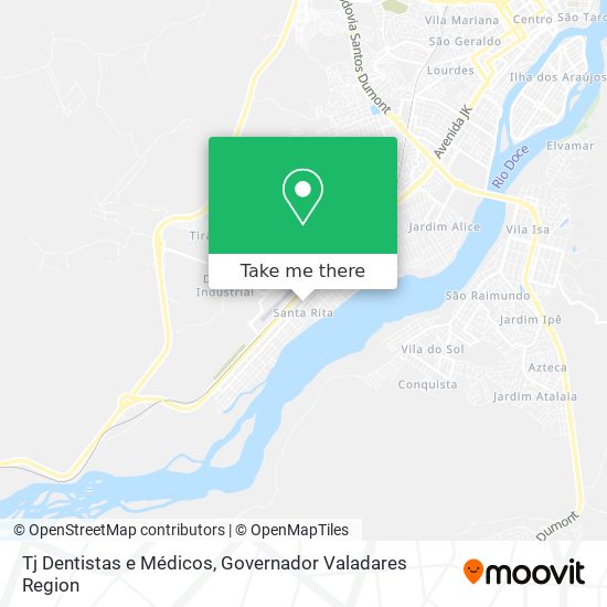 Tj Dentistas e Médicos map