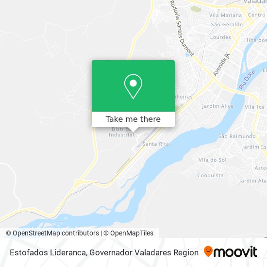 Estofados Lideranca map