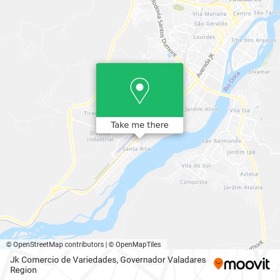 Jk Comercio de Variedades map