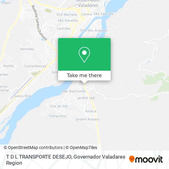 T D L TRANSPORTE DESEJO map