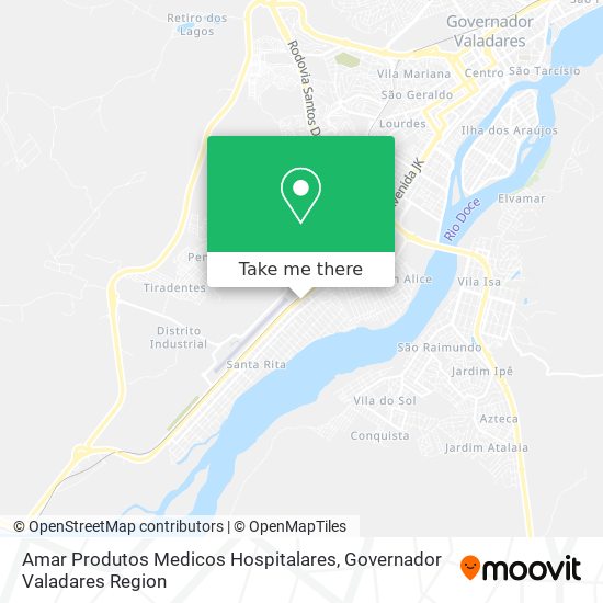 Amar Produtos Medicos Hospitalares map