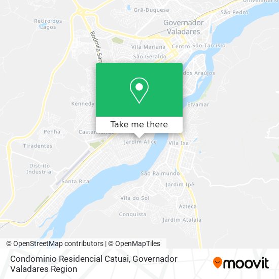 Condominio Residencial Catuai map