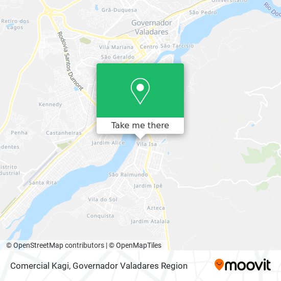 Comercial Kagi map
