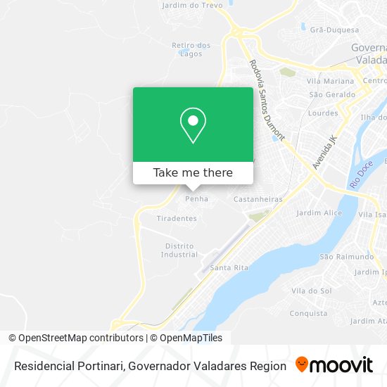 Residencial Portinari map