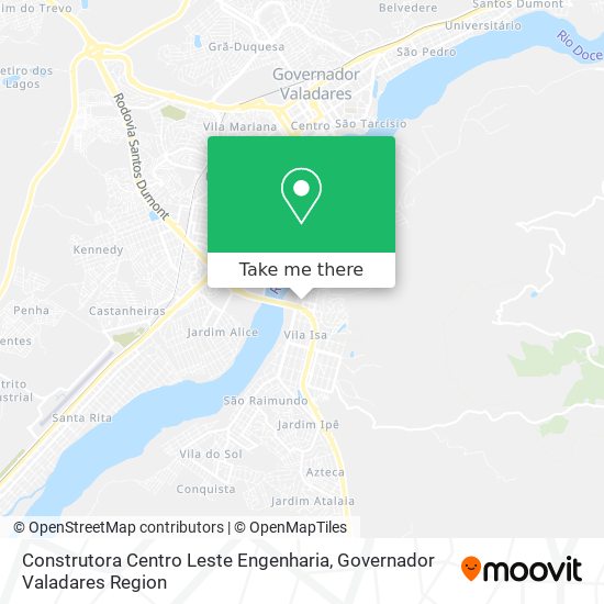 Construtora Centro Leste Engenharia map