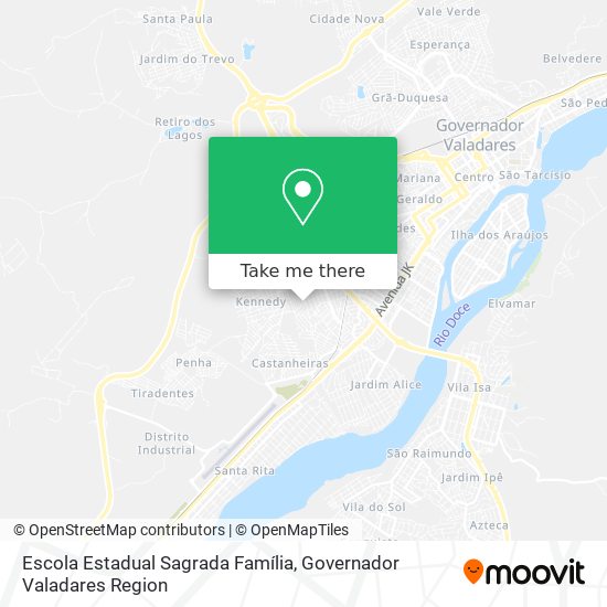 Escola Estadual Sagrada Família map