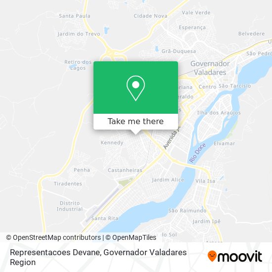 Mapa Representacoes Devane