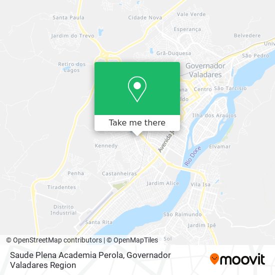 Mapa Saude Plena Academia Perola