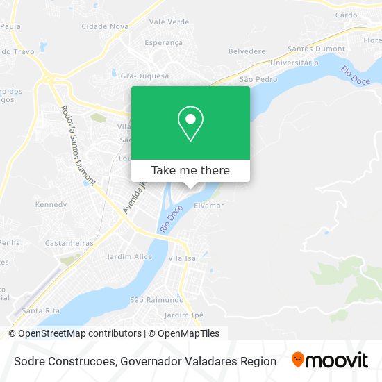 Sodre Construcoes map