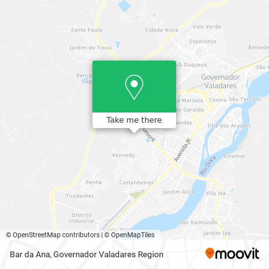 Bar da Ana map
