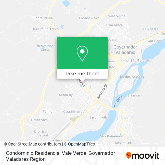 Condominio Residencial Vale Verde map