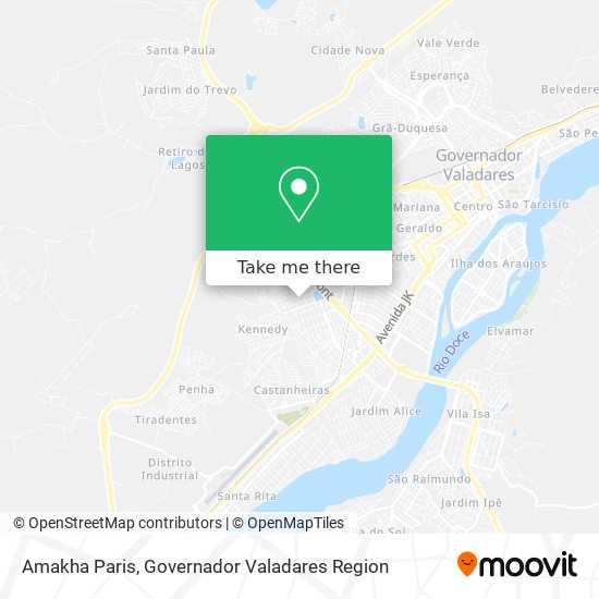 Amakha Paris map