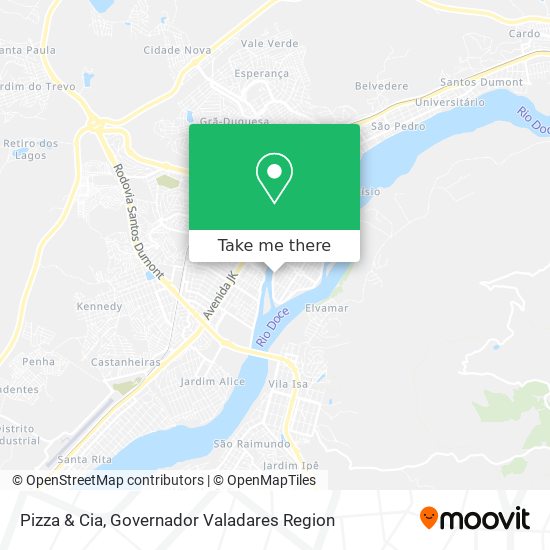 Pizza & Cia map