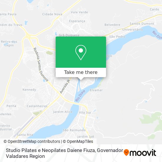 Studio Pilates e Neopilates Daiene Fiuza map