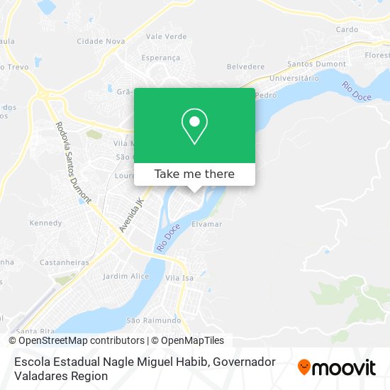 Escola Estadual Nagle Miguel Habib map