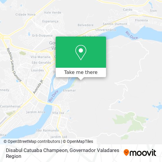 Disabul Catuaba Champeon map