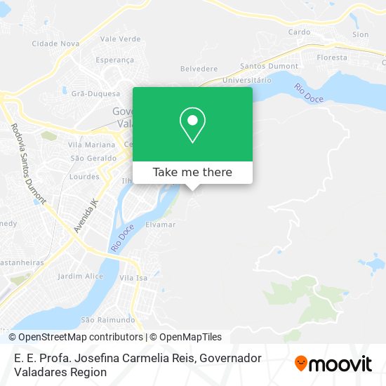 E. E. Profa. Josefina Carmelia Reis map