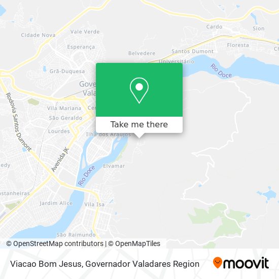 Viacao Bom Jesus map
