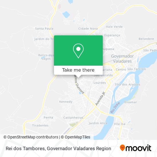 Rei dos Tambores map