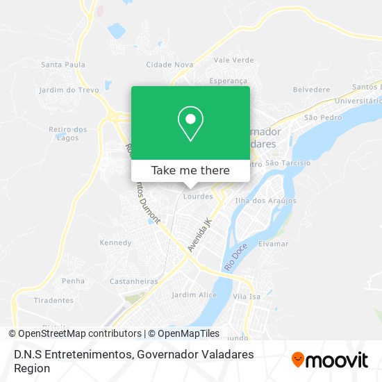 D.N.S Entretenimentos map