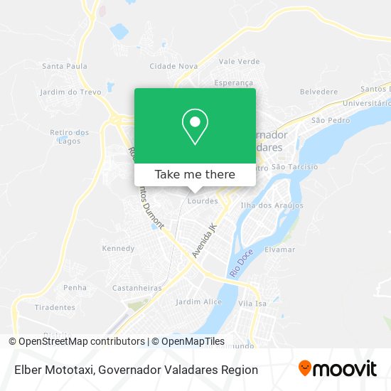 Elber Mototaxi map