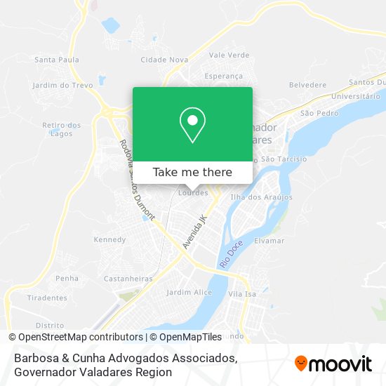 Barbosa & Cunha Advogados Associados map