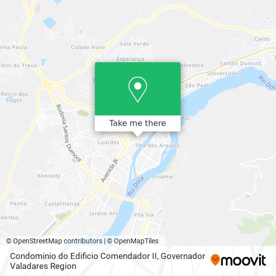 Condominio do Edificio Comendador II map