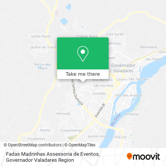 Fadas Madrinhas Assessoria de Eventos map
