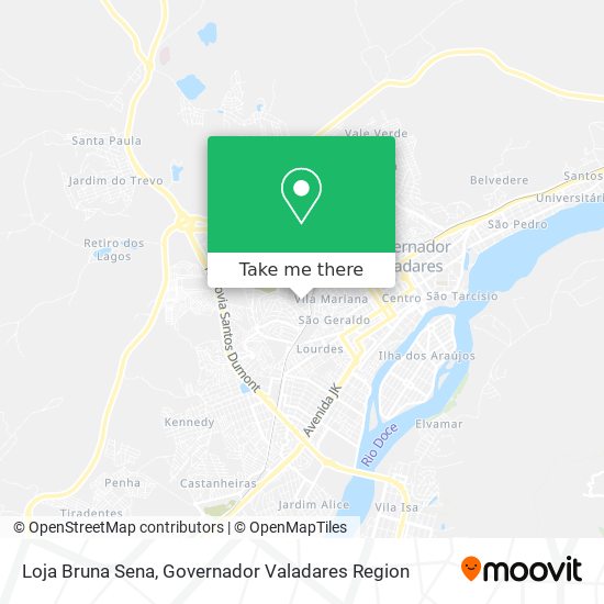Loja Bruna Sena map