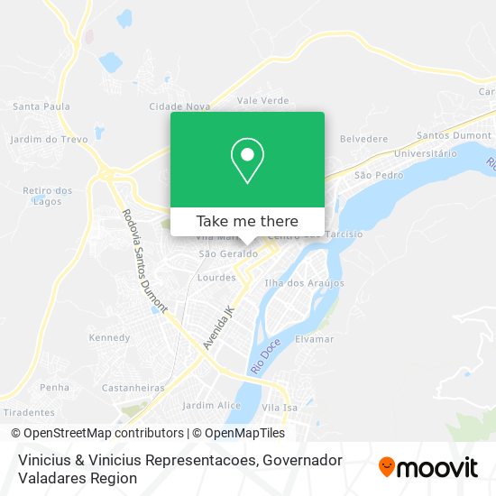 Vinicius & Vinicius Representacoes map