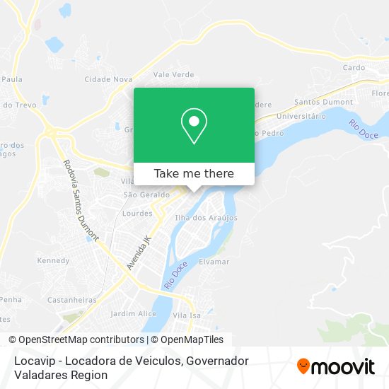 Locavip - Locadora de Veiculos map